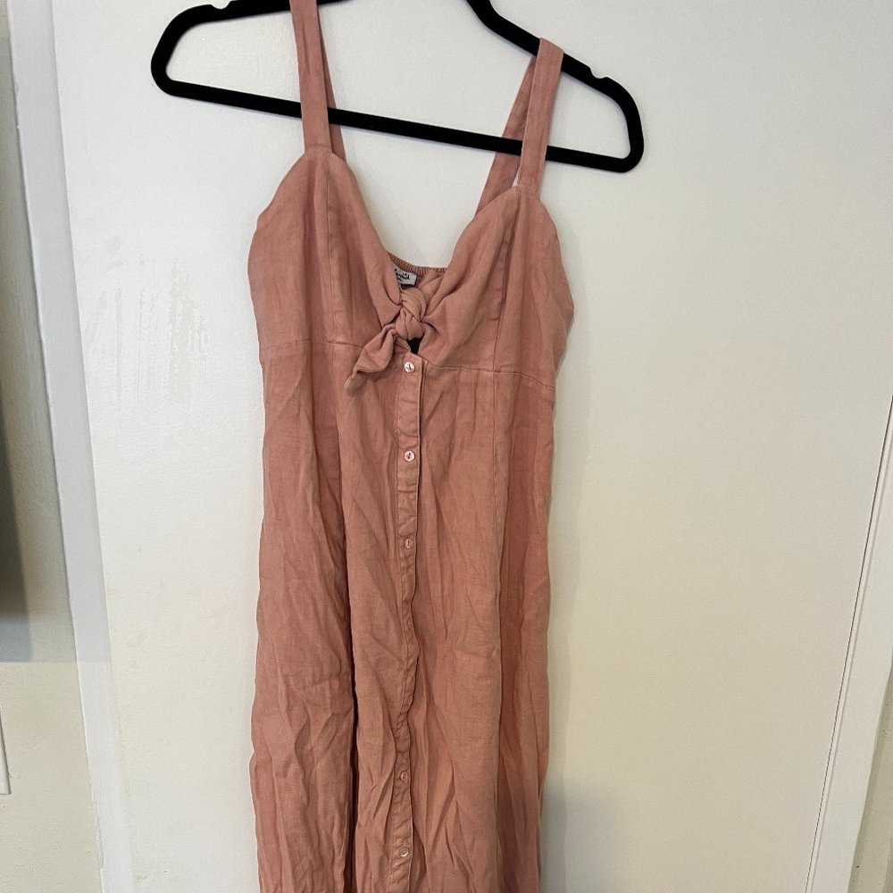 SPLENDID PRE MATERNITY BUTTON UP DRESS